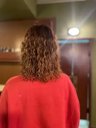 ミディアム パーマ PATH-hair. storeのヘアスタイル