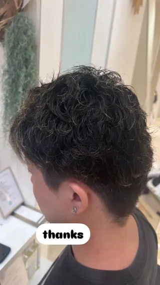 ショート メンズ 堀井 凌平のヘアスタイル