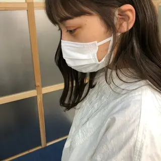 ロング カラー 伊藤　由季 603号室のヘアスタイル