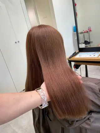 ロング カラー ボブ/インナーカラー /眉毛/Miyuのヘアスタイル