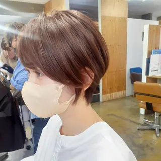 ショート カラー 🔳髪質改善🔳 岡本陽のヘアスタイル