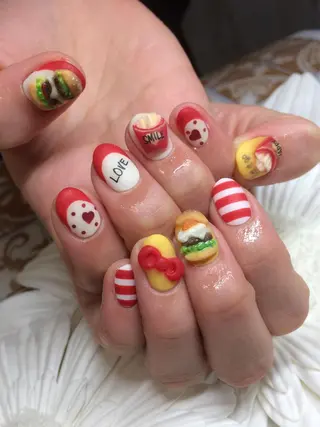 ネイル Nailsalon E's cafeのネイルデザイン