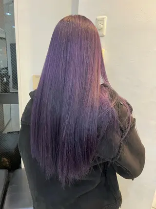 ロング カラー 🎀ハイトーン カラー/宮澤　希🎀のヘアスタイル
