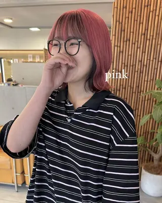 ショート カラー 山下恋佳/矢場町/ ブリーチ/ショートのヘアスタイル