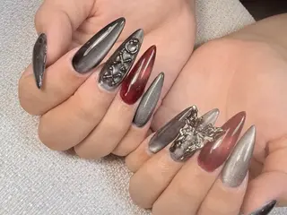 ネイル salute本店 💜なかやまさちこのネイルデザイン