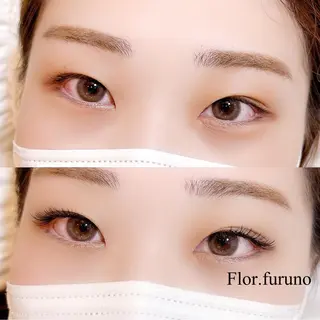 マツエク・マツパ アイブロウ Flor上大岡 *フルノ リナ*のマツエク・マツパデザイン