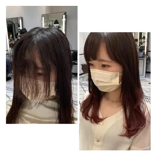 色素薄めカラー❤︎ chihiroのヘアスタイル