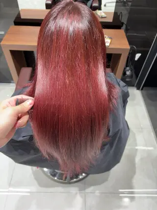 ロング カラー miyu’s渋谷所属・高崎 堅心のヘアスタイル