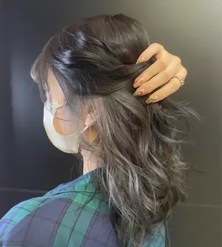 ミディアム カラー 【柏メンズパーマ職人 】店長 KAZUMAのヘアスタイル