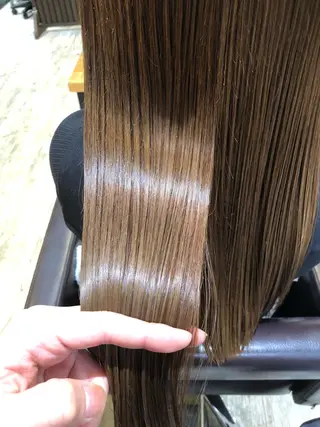 セミロング カラー パーマ ヘアアレンジ メンズ キッズ ネイル マツエク・マツパ MODEK's西宮店 マネージャー神道有基のヘアスタイル