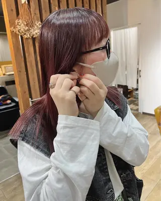 セミロング OLTI所属・中村 勇星のヘアスタイル