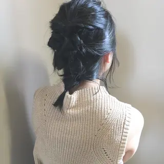 ショート カラー ヘアアレンジ 上川 美幸のヘアスタイル