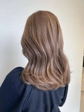 ミディアム 🫧髪質改善•艶カラ ー特化🫧谷奥甲太のヘアスタイル