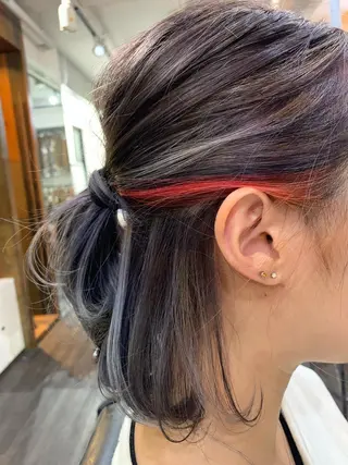 ショート カラー 家田 竜のヘアスタイル