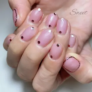 ネイル sweet 仲野陽子のネイルデザイン