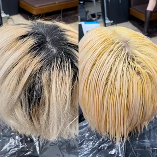 ショート カラー ボブ/透明感カラー EMIRIのヘアスタイル