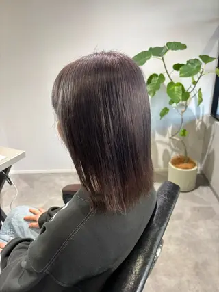 ミディアム 長尾ゆりの/ボブ/ ベージュ/ハイトーンのヘアスタイル