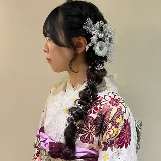 ロング ヘアアレンジ 🫧tomoka 透明感カラー🫧のヘアスタイル