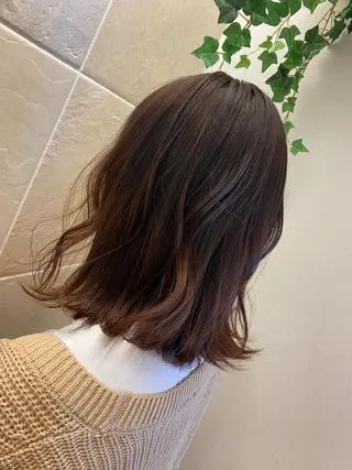 カラー 茅ヶ崎/ハイライト/ ハイトーン/関口実華のヘアスタイル