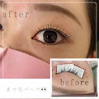 マツエク・マツパ HANAFUSA YURIKAのマツエク・マツパデザイン