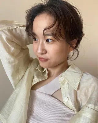 暖色カラー /ヘアアレンジ/花鈴のヘアスタイル