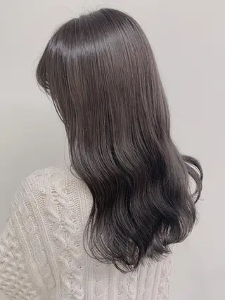 ロング カラー ⛄️冬の透明感 カラー⛄️大西のヘアスタイル
