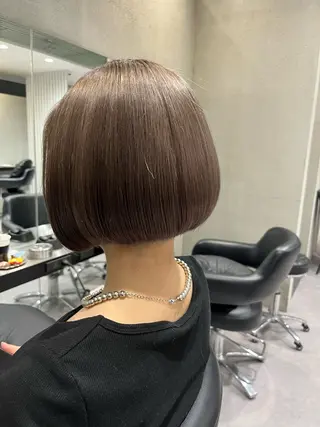 ショート カラー パーマ 🌈艶髪/髪質改善 新宿itouのヘアスタイル