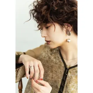 ショート ヘアアレンジ hair design girl所属・［girl］ MIKIのヘアスタイル