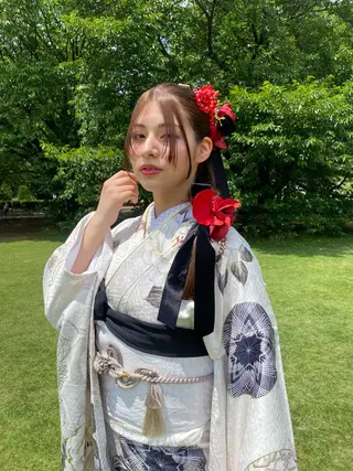 ヘアアレンジ ネイリスト/ ヘアセット　hinaのヘアスタイル