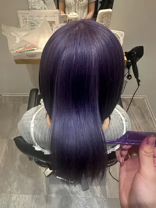 カラー 【完全個室】🖤 madoka🖤のヘアスタイル