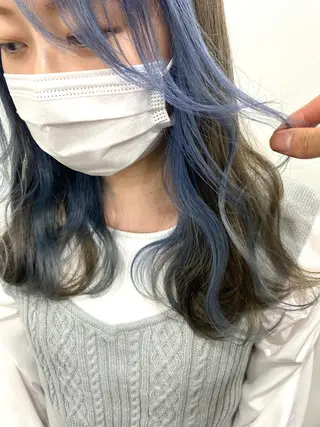 ミディアム Zina西新 井上貴幸のヘアスタイル