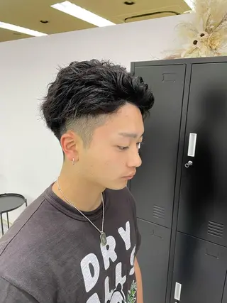 ショート パーマ メンズ 【メンズ特化】岩瀬 武【メンズパーマ】のヘアスタイル