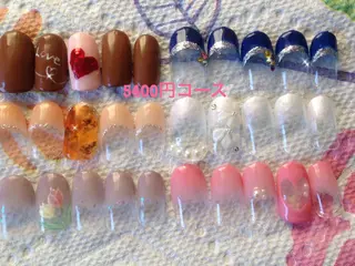 ネイル リラネイル所属・福田 美代子のネイルデザイン