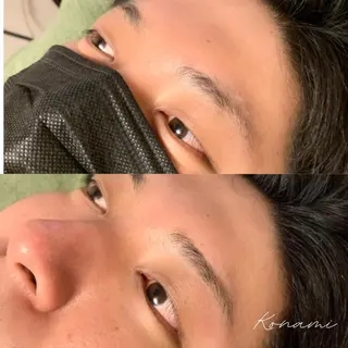 メンズ アイブロウ シードリン 府内店 小波のヘアスタイル