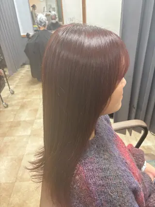 ロング カラー 竹内 滉太のヘアスタイル