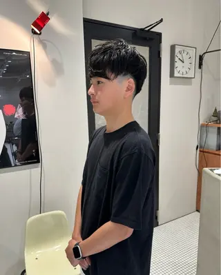 ミディアム メンズ Men's GRIPのヘアスタイル
