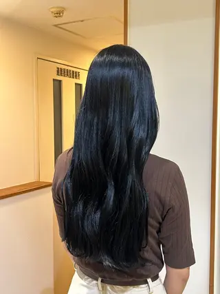 カラー UNBIRTHDAY ゆづみのヘアスタイル