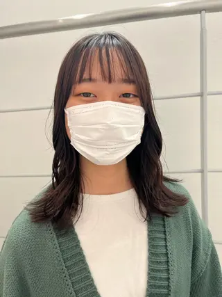 ミディアム ﾏｽﾀﾞ ｱｲﾘのヘアスタイル