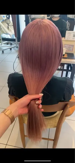 ロング カラー 艶カラー/耳つぼ/ 渡辺奈緒のその他イメージ