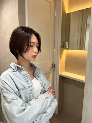 ショート TSUBASA/銀座 メンズ◎ショート女子のヘアスタイル