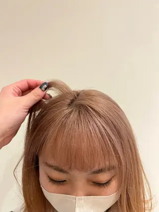 ミディアム カラー メンズカット/縮毛 yutsuki ☻のヘアスタイル