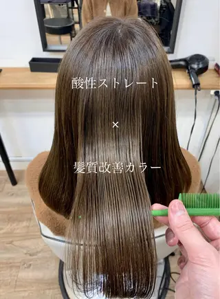セミロング メンズパーマ shell 宮下のヘアスタイル