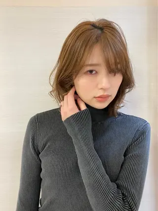 ミディアム ✨あなたのお悩み解消 美容師✨TOMOKAのヘアスタイル