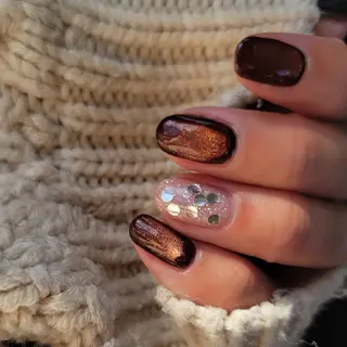 ネイル 🌲🌳🚪iiit o🌲🌳🌲のネイルデザイン