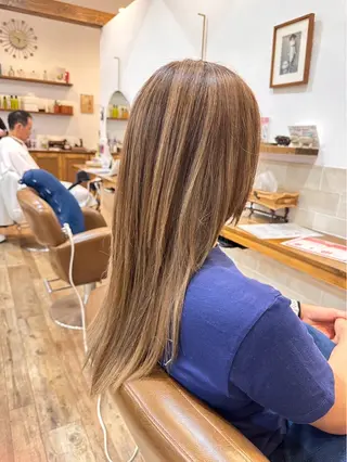 ロング カラー カット特化型 美容師/栗本のヘアスタイル