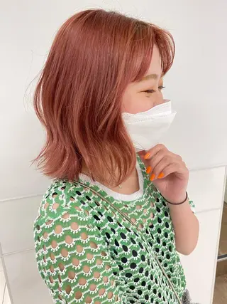 セミロング Amelie所属・Amelie yunのヘアスタイル