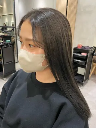 ロング カラー ヘアアレンジ レイヤー縮毛矯正 ささきすずね💗のヘアスタイル