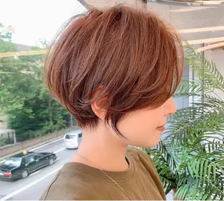 ショート オーロ西大寺所属・松永 夏のヘアスタイル