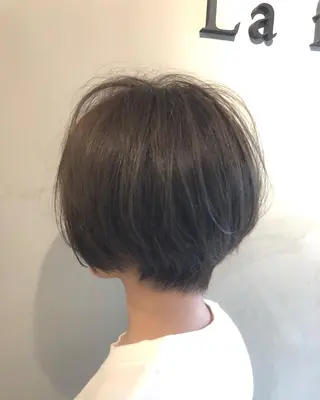ショート カラー lafithhair ruu.南本庄のヘアスタイル