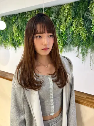 ロング i.blue所属・縮毛矯正特化/ 髪質改善/だいすけのヘアスタイル